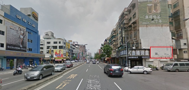 高雄市九如一路民族路橋旁廣告牆面出租限時優惠價5000元月